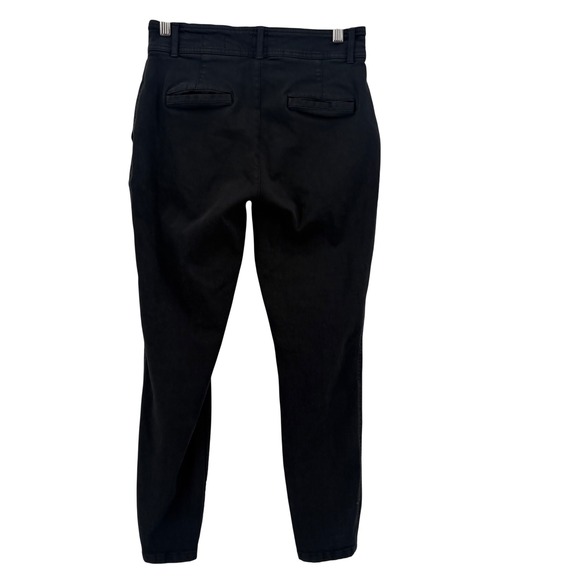 GAP Womens High Rise Skinny Black Pants  Size 6 Stretch Casual - Picture 2 of 6